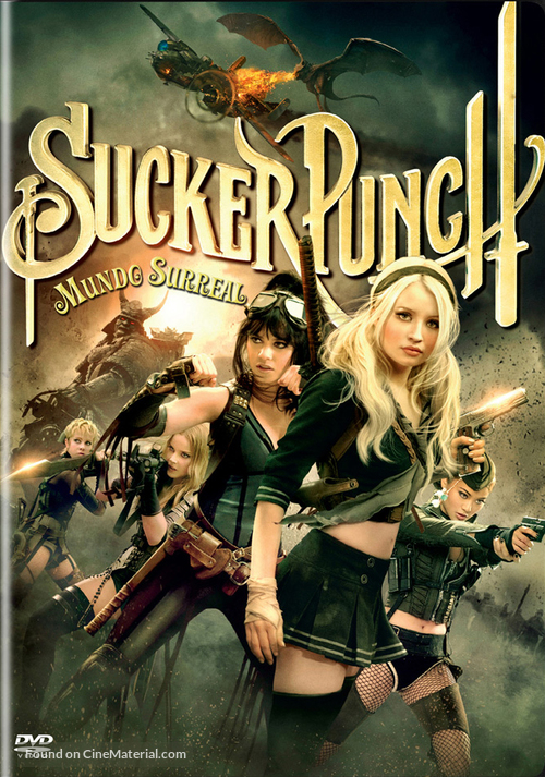 Sucker Punch - Brazilian DVD movie cover