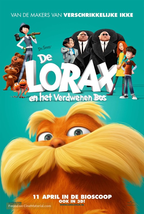 The Lorax - Dutch Movie Poster