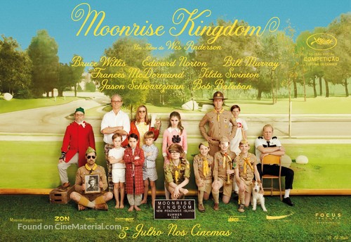 Moonrise Kingdom - Portuguese Movie Poster