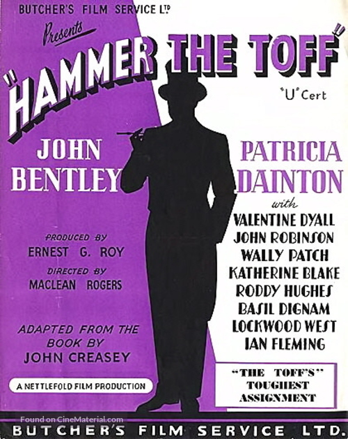 Hammer the Toff - British Movie Poster