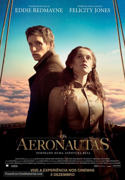 The Aeronauts - Portuguese Movie Poster