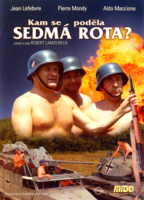 Mais o&ugrave; est donc pass&egrave;e la septi&eacute;me compagnie? - Czech DVD movie cover