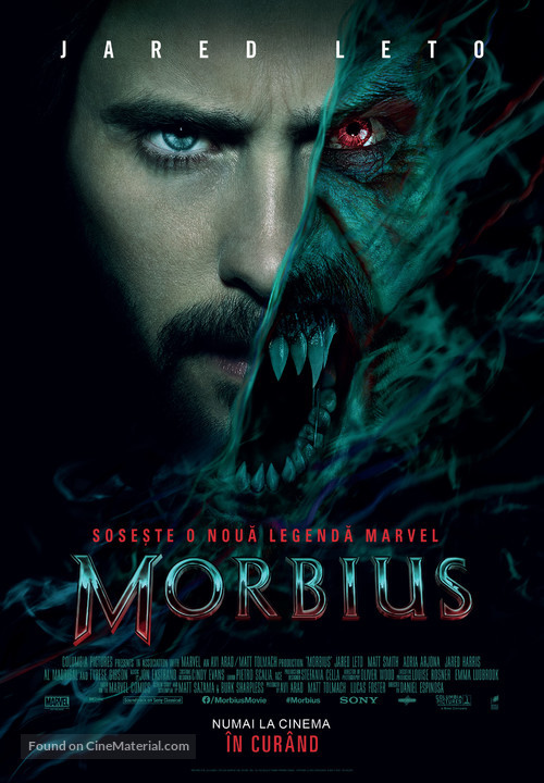 Morbius - Romanian Movie Poster