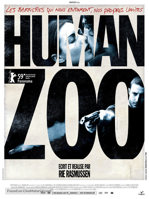 Human Zoo - French Movie Poster