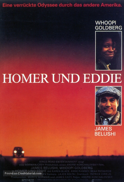 Homer &amp; Eddie - German Movie Poster