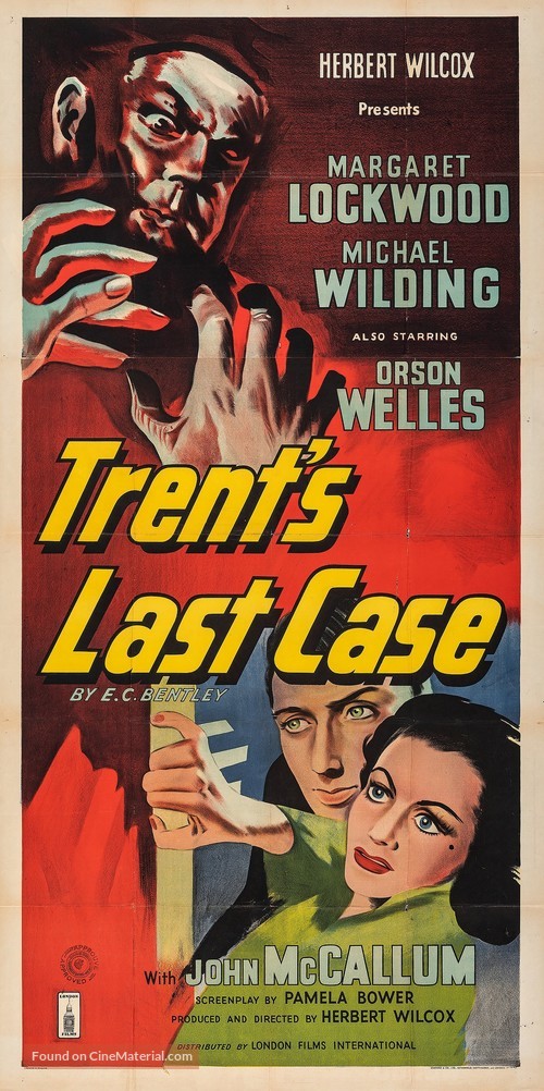 Trent&#039;s Last Case - British Movie Poster