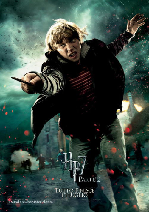 Harry Potter and the Deathly Hallows - Part 2 - Italian Movie Poster