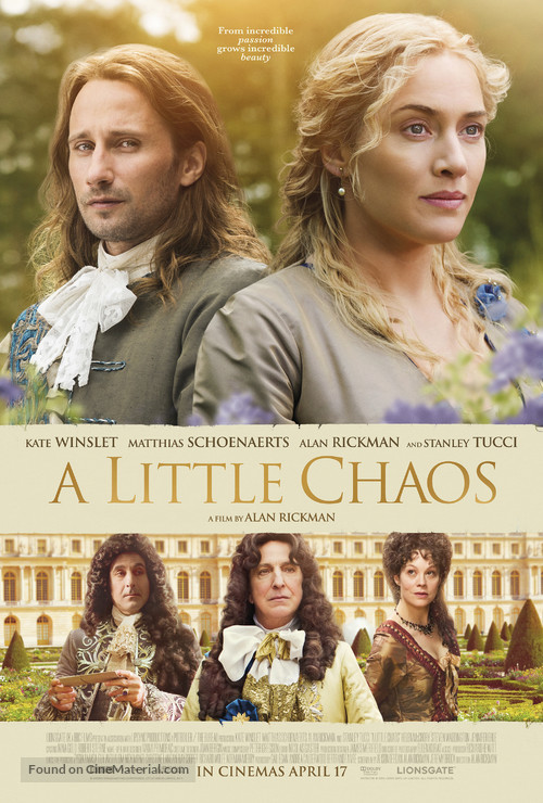 A Little Chaos - British Movie Poster