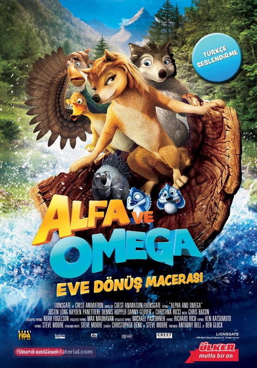 Alpha and Omega - Turkish Movie Poster