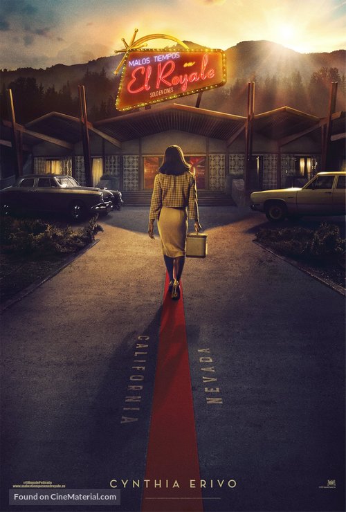 Bad Times at the El Royale - Spanish Movie Poster