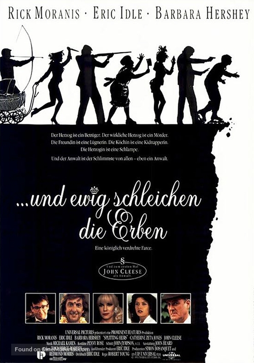 Splitting Heirs - German Movie Poster
