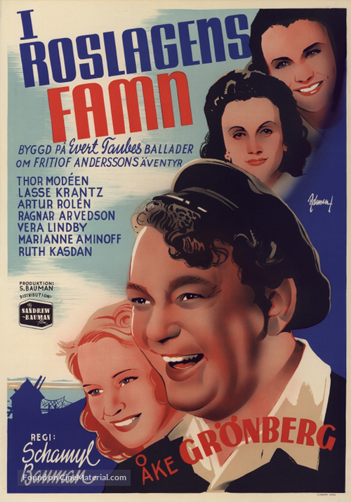 I Roslagens famn - Swedish Movie Poster