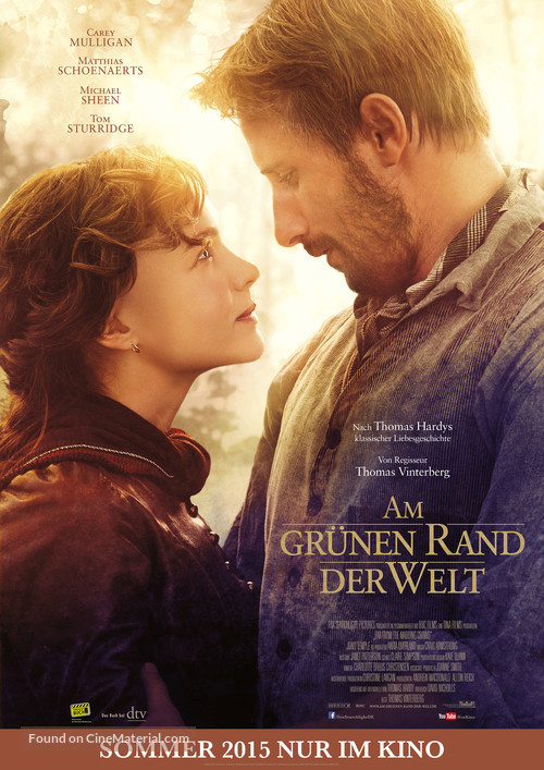 Far from the Madding Crowd - German Movie Poster