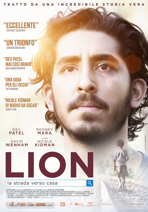 Lion - Italian Movie Poster