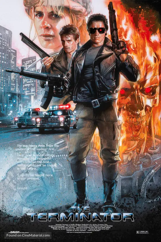 Il Poster Di Terminator 1984 il-poster-di-terminator-1984