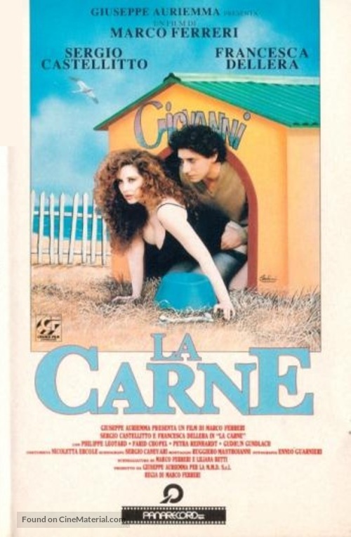 La carne - Italian VHS movie cover
