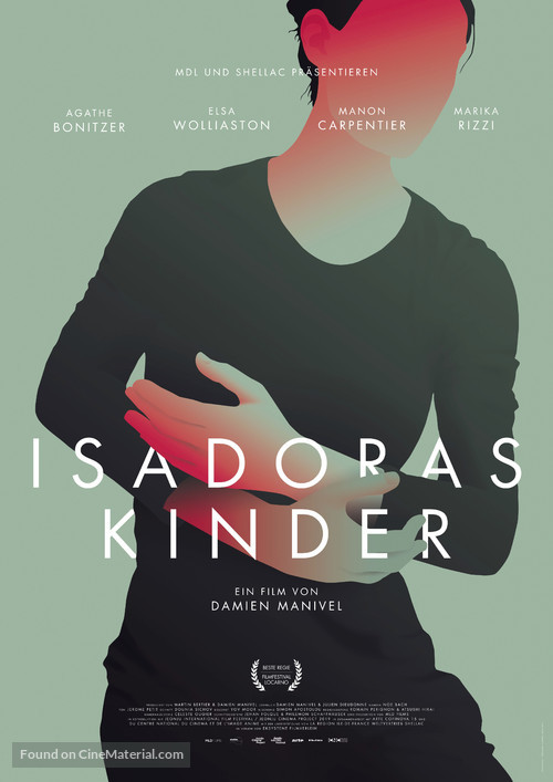 Les enfants d&#039;Isadora - German Movie Poster