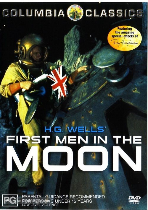 First Men in the Moon - Australian DVD movie cover