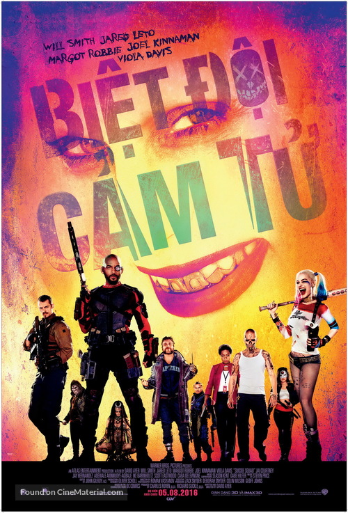 Suicide Squad - Vietnamese Movie Poster