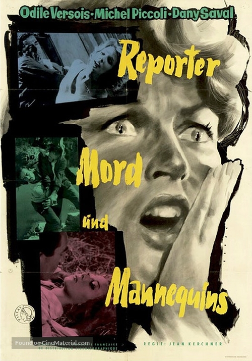 La drag&eacute;e haute - German Movie Poster