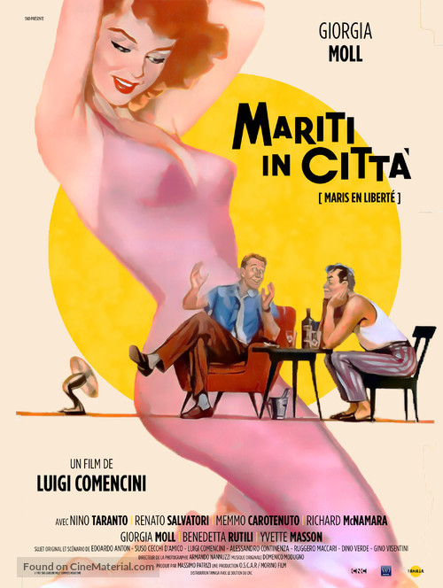 Mariti in citt&agrave; - French Re-release movie poster