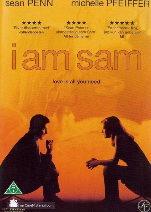I Am Sam - Danish DVD movie cover