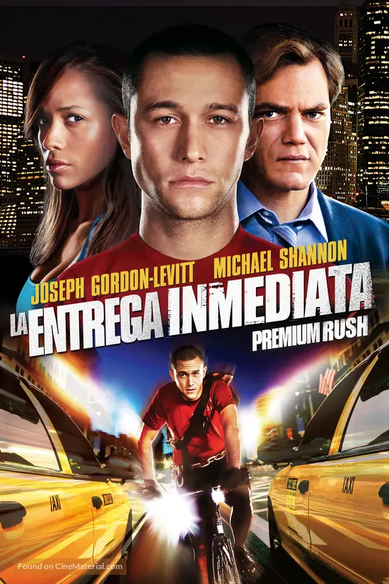 Premium Rush - Mexican DVD movie cover