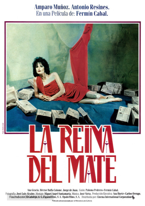Reina del mate, La - Spanish Movie Poster