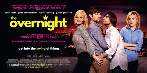 The Overnight - British Movie Poster