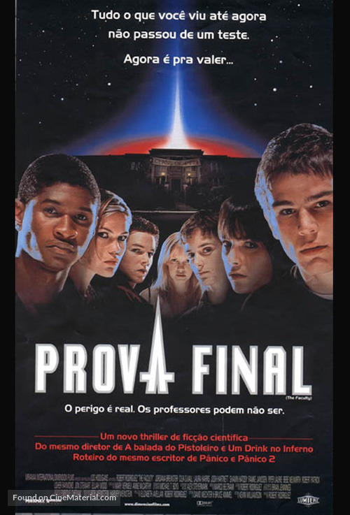The Faculty - Brazilian Movie Poster