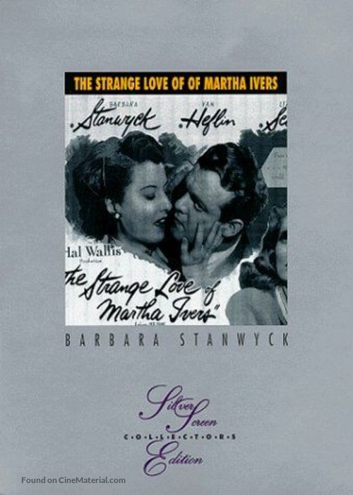 The Strange Love of Martha Ivers - DVD movie cover