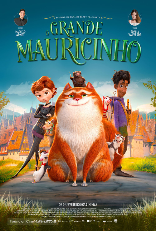 The Amazing Maurice - Brazilian Movie Poster