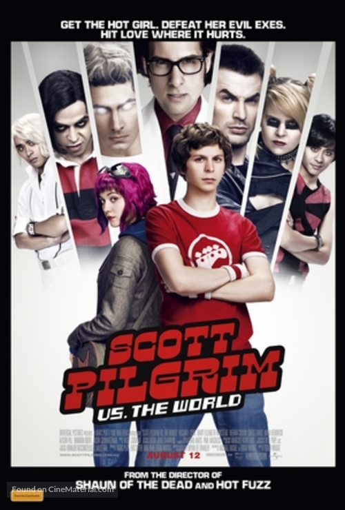 Scott Pilgrim vs. the World - Australian Movie Poster
