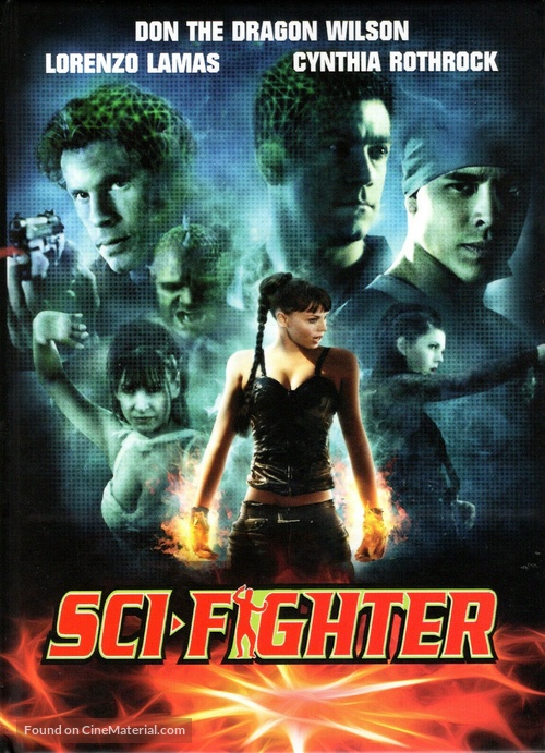 Sci Fighter - Swiss Blu-Ray movie cover