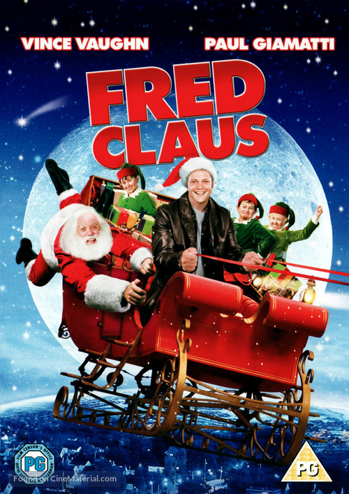Fred Claus - British DVD movie cover