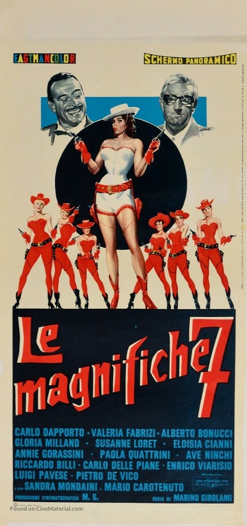 Le magnifiche 7 - Italian Movie Poster