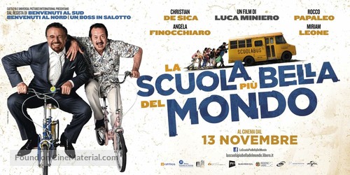 La scuola pi&ugrave; bella del mondo - Italian Movie Poster