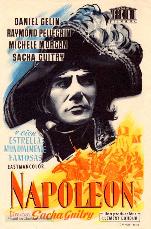 Napol&eacute;on - Spanish Movie Poster