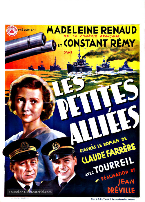 Petites alli&egrave;es, Les - Belgian Movie Poster