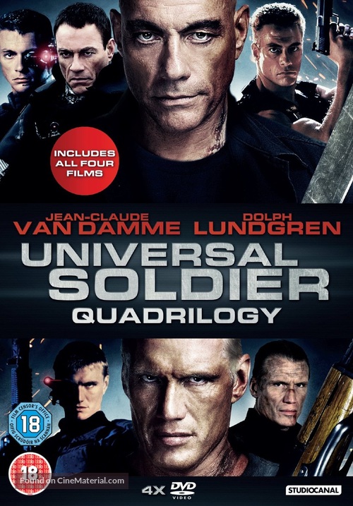 Universal Soldier - British Movie Cover