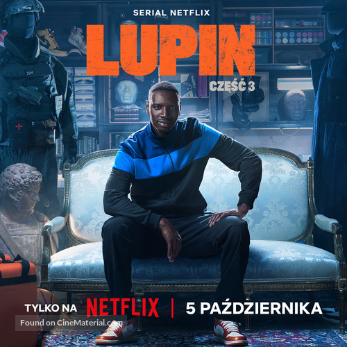 &quot;Arsene Lupin&quot; - Polish Movie Poster