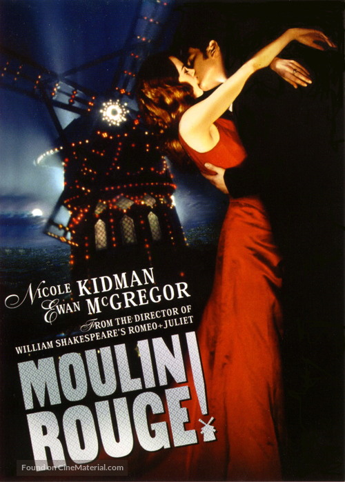 Moulin Rouge - DVD movie cover