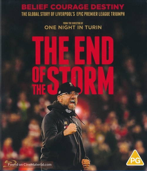 The End of the Storm - British Blu-Ray movie cover