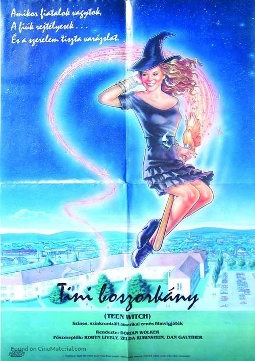Teen Witch - Hungarian Movie Poster