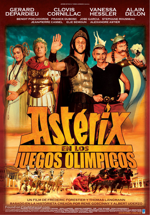 Ast&egrave;rix aux jeux olympiques - Argentinian Movie Poster