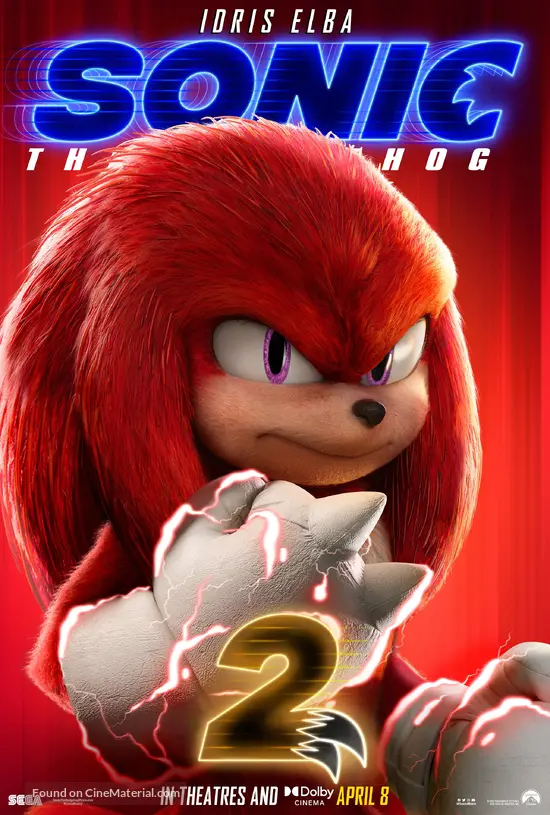 Sonic the Hedgehog 2 - Movie Poster