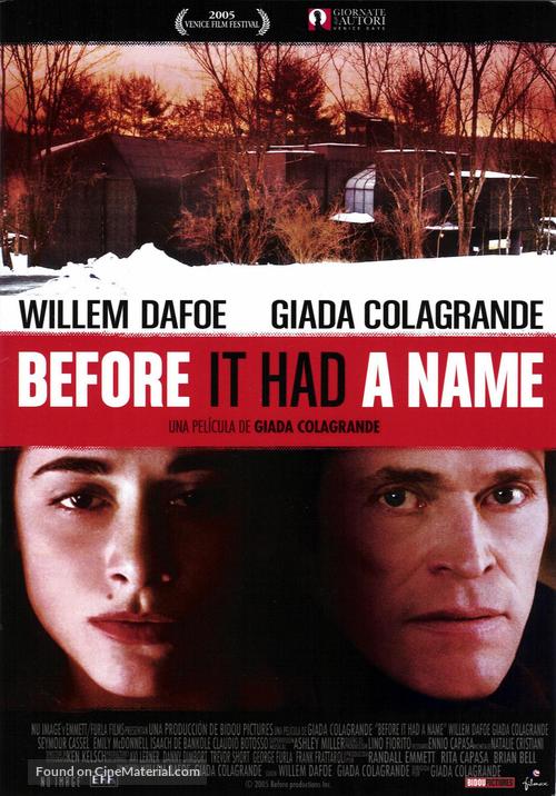 Before It Had a Name - Spanish poster