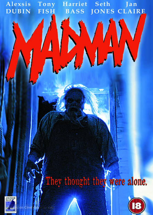 Madman - British DVD movie cover