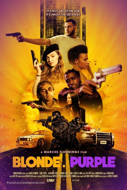 Blonde. Purple - Movie Poster