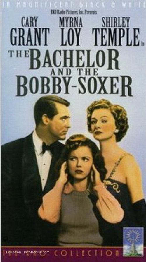 The Bachelor and the Bobby-Soxer - VHS movie cover